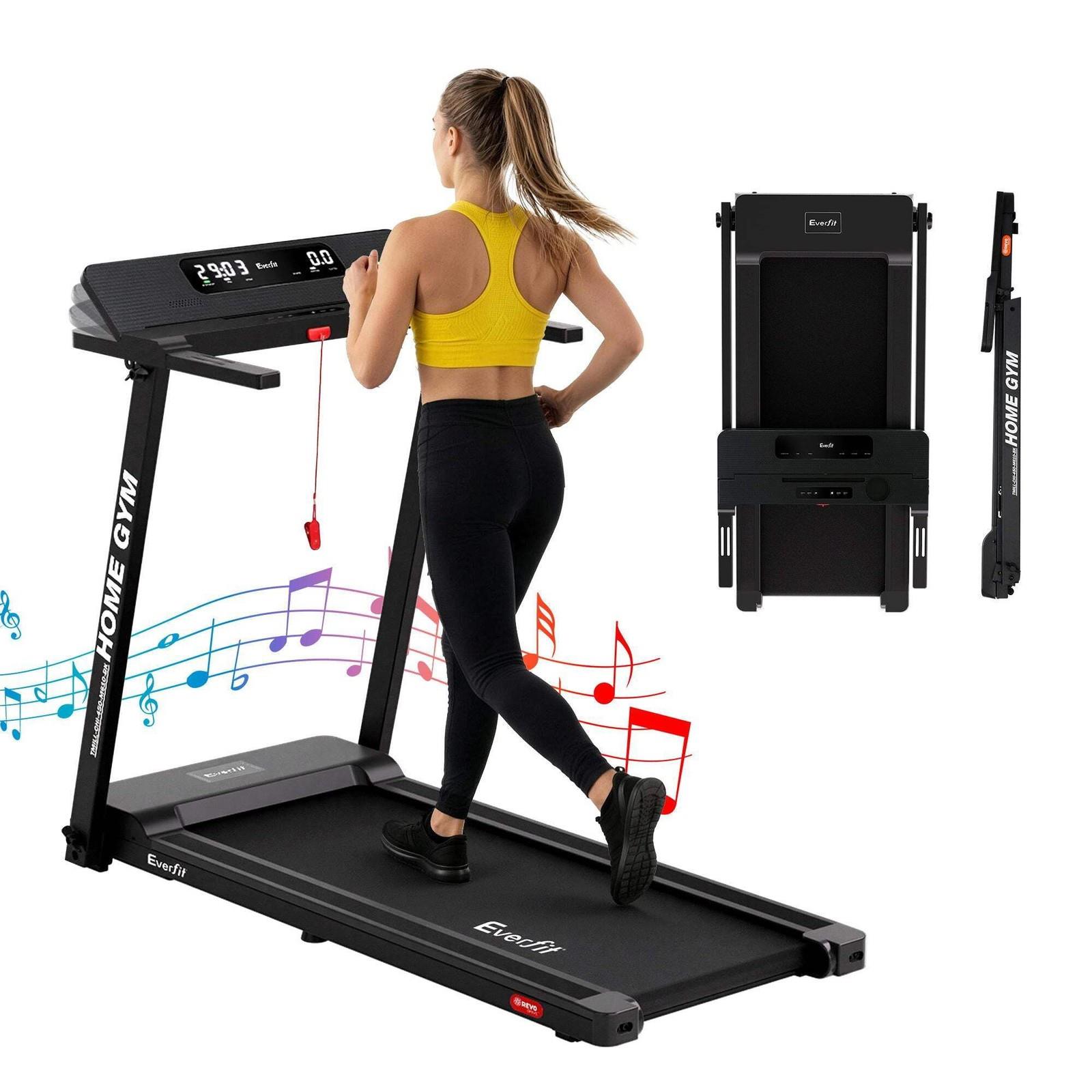 Everfit Treadmill Electric Home Gym Fitness Exercise Fully Foldable
