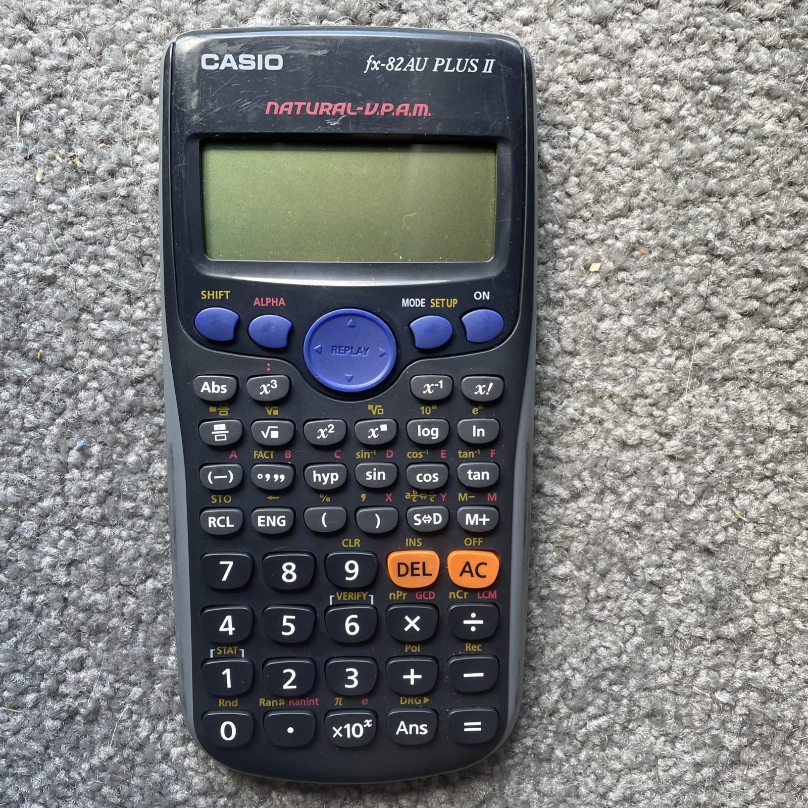 Casio Scientific Calculator-fx82au Plus Ii -maths School Office