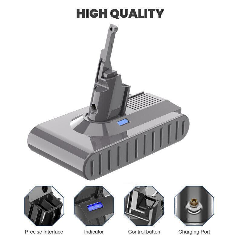 9500mah Battery For Dyson V8 Sv10 Absolute V8 Animal 967834-05 /