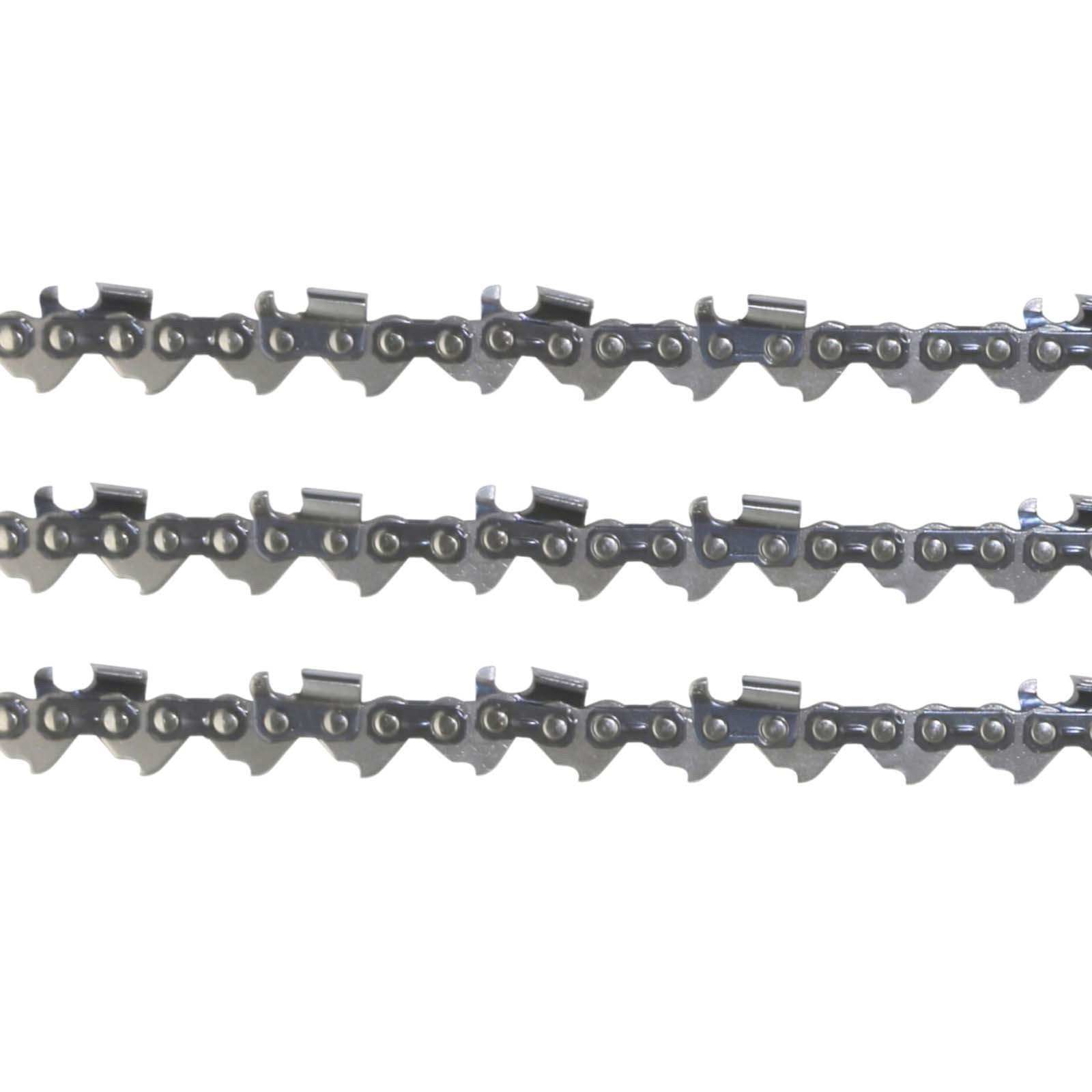 3x Chainsaw Semi Chisel Chains 325 050 72dl For Ryobi Rcs5145n 18" Bar
