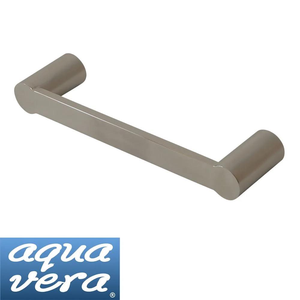 Pearl Hand Towel Rail - 300mm Wide - Stainless Steel - Luxury Chrome
