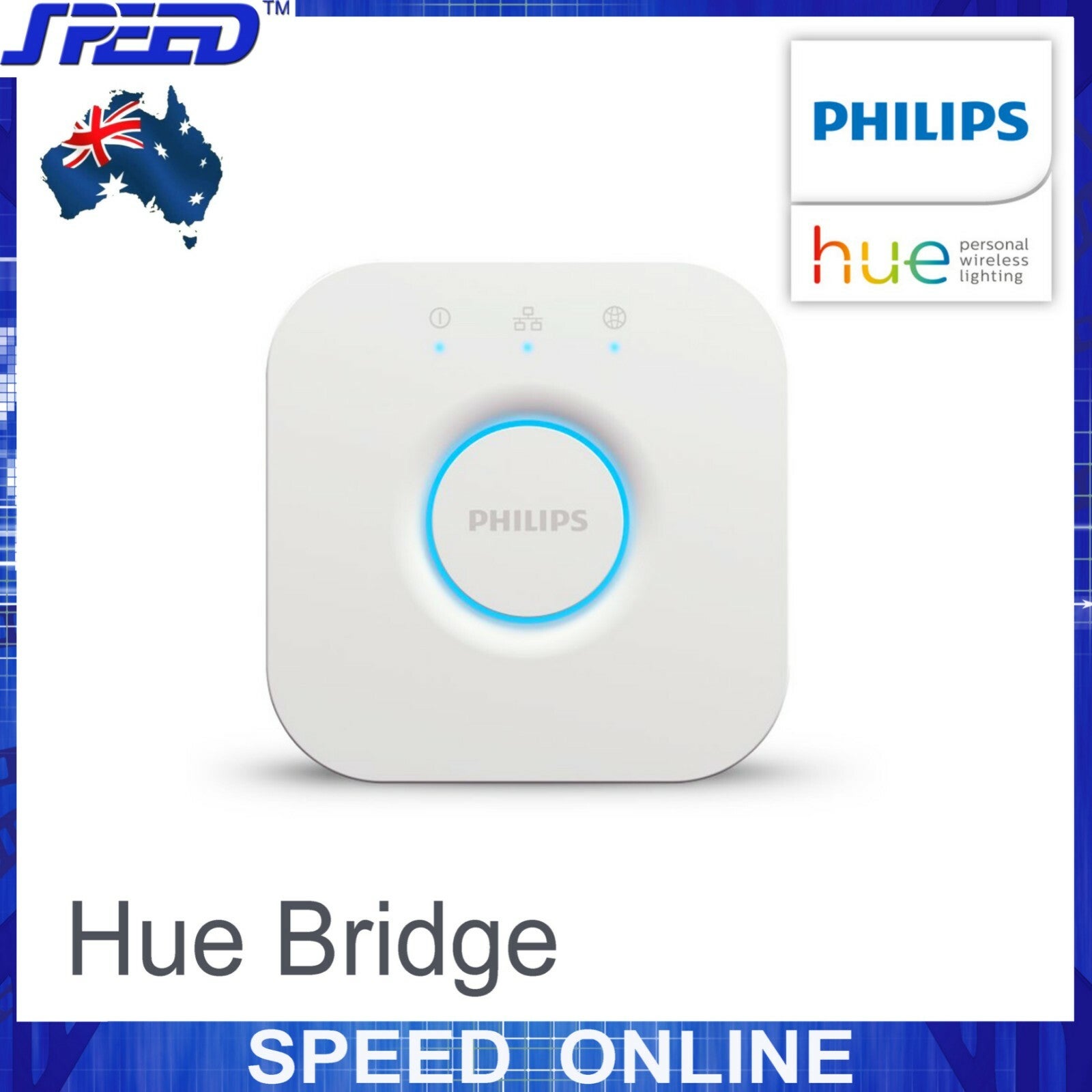 Philips Hue Bridge - Smart Bridge - (v2.0 / V2.1/v3 Current Model,