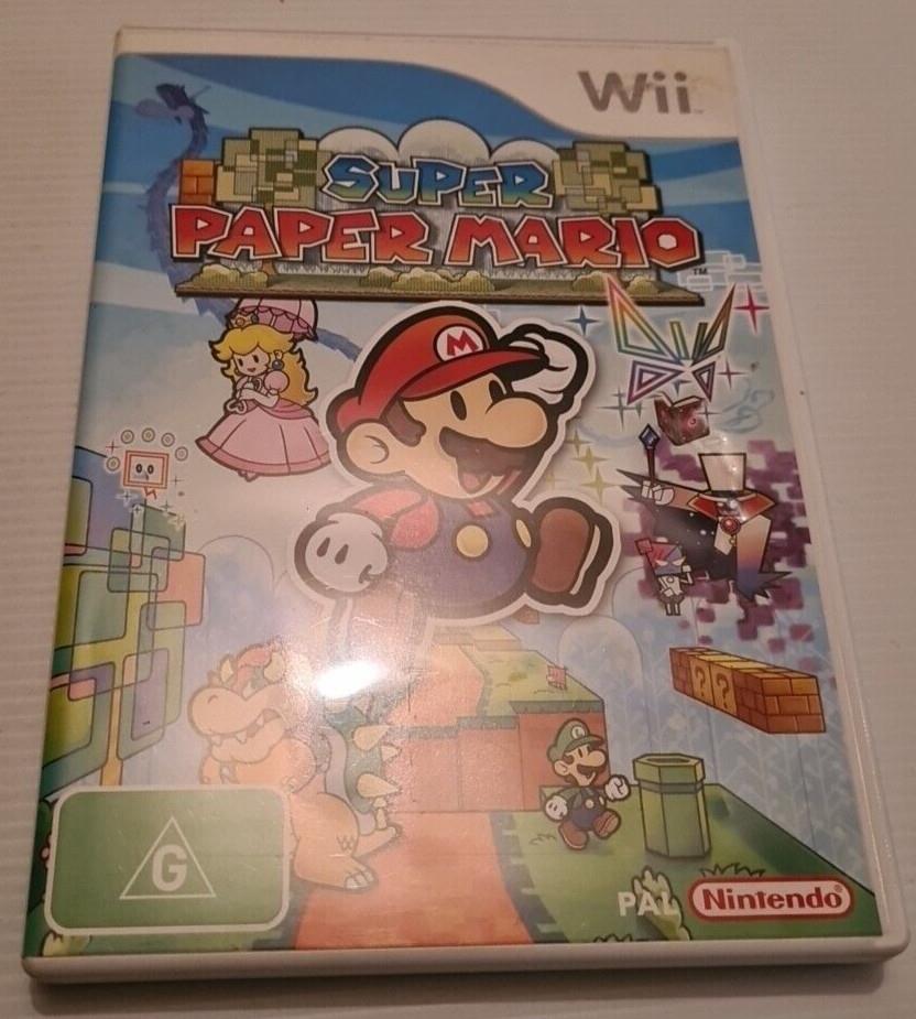 Super Paper Mario (nintendo Wii, 2007)