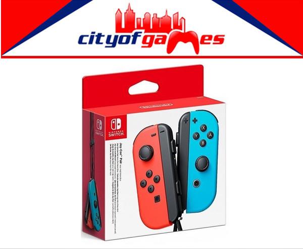 Joy-con Controller Neon Red & Blue Nintendo Switch