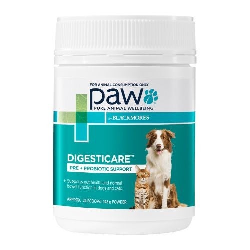 Paw Digesticare Digestive Health Probiotic Dog Cat 143g