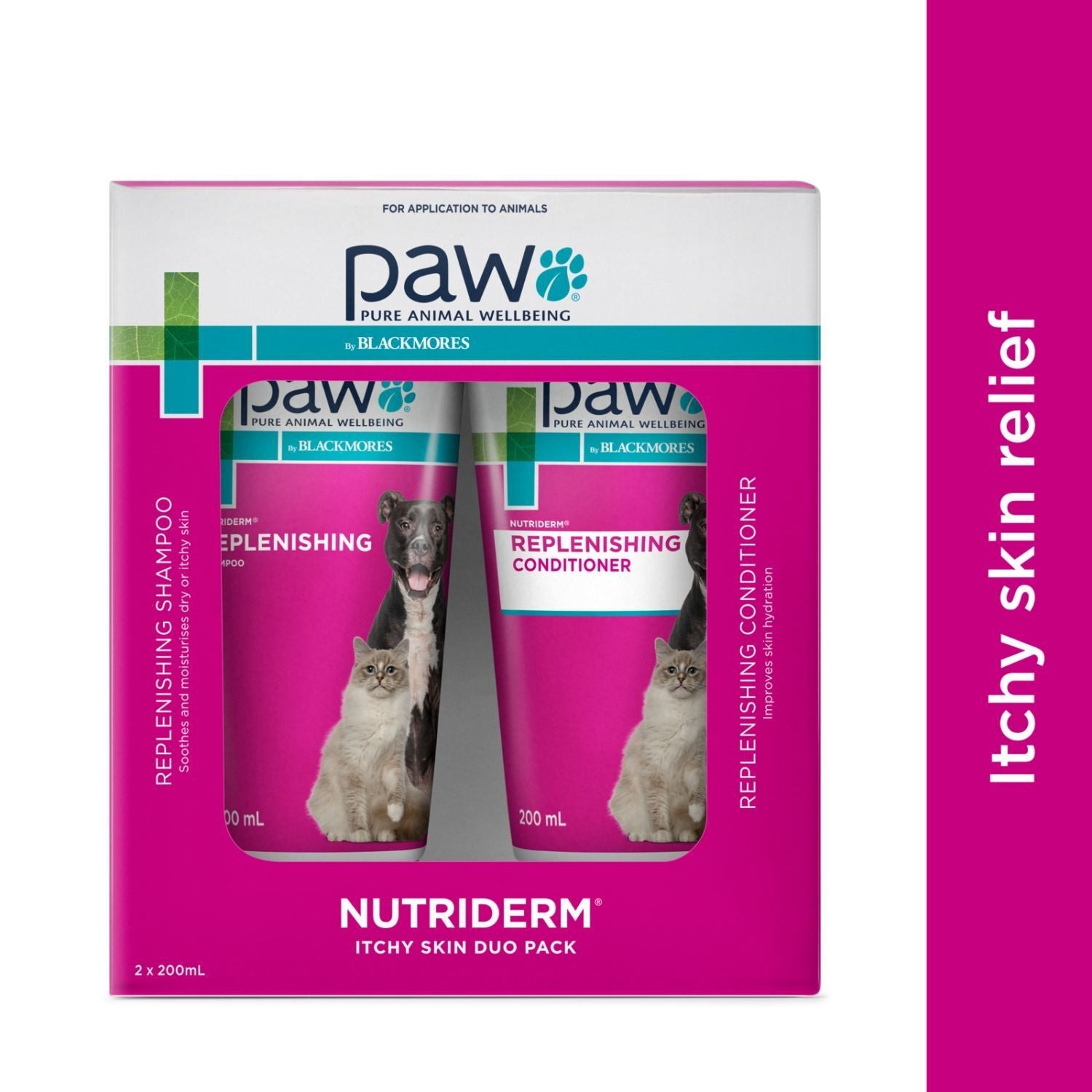 Paw By Blackmores Nutriderm 200ml Shampoo And 200ml Conditioner Duo