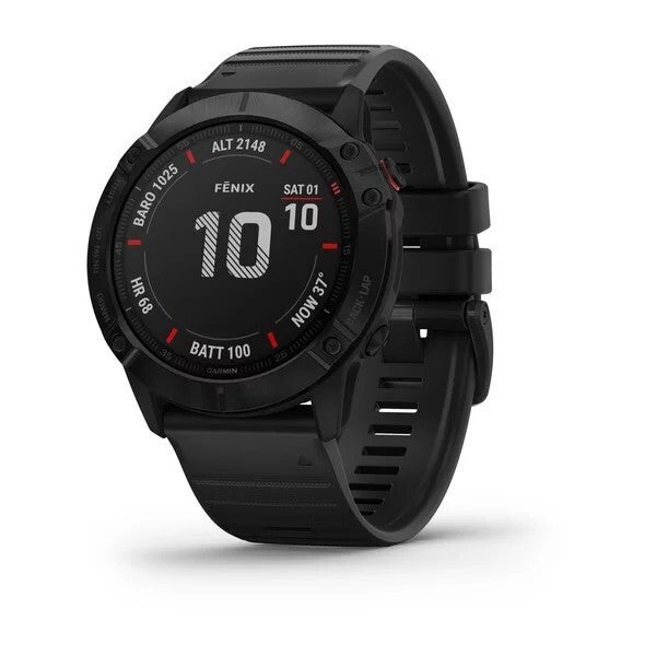 Garmin Fenix 6x Pro Gps/glonass/galileo Abc - Hrm Mp3 - 47 Mm - Blk W/