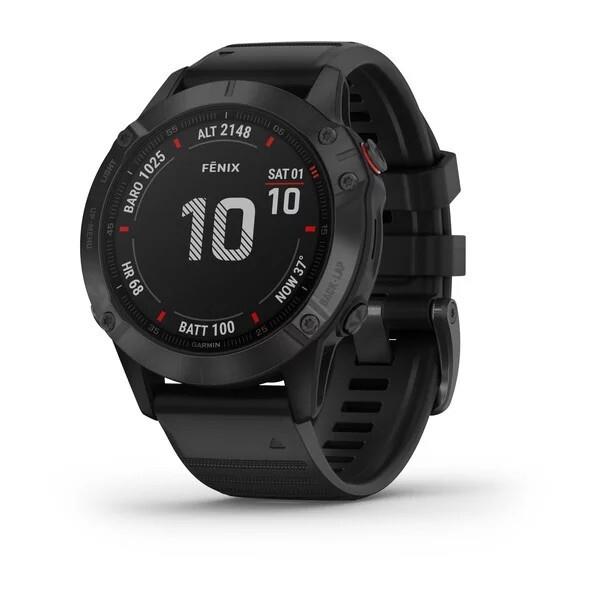Garmin Fenix 6 Pro Gps/glonass/galileo Abc - Hrm Mp3 - 47 Mm - Blk W/