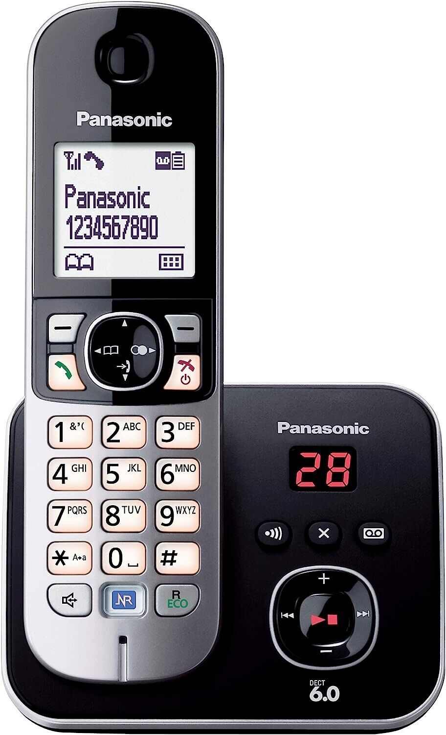 Panasonic. Dect Digital Cordless Phone With Built-in Answering Machine