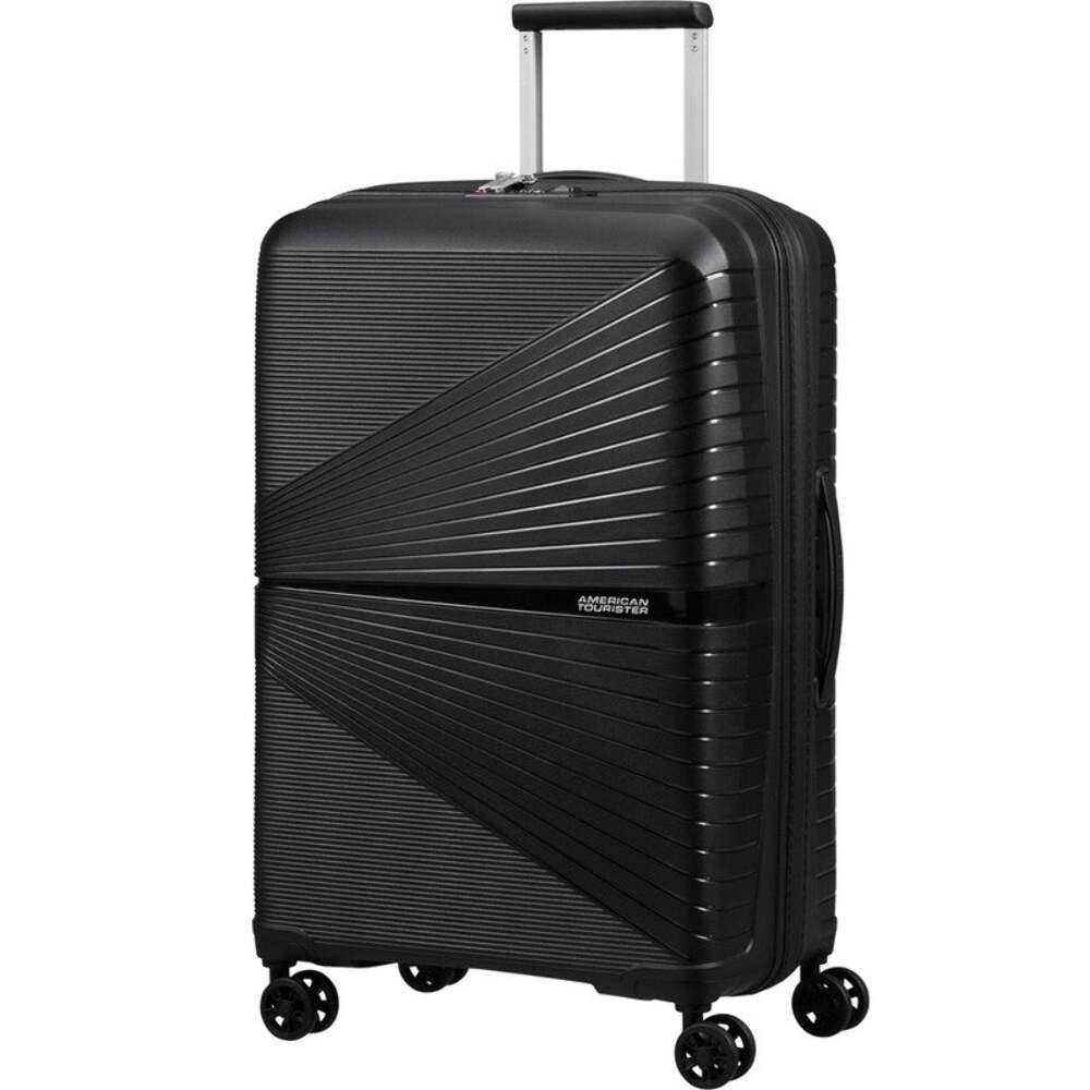 American Tourister Airconic Medium 67cm Hardside Suitcase Onyx Black