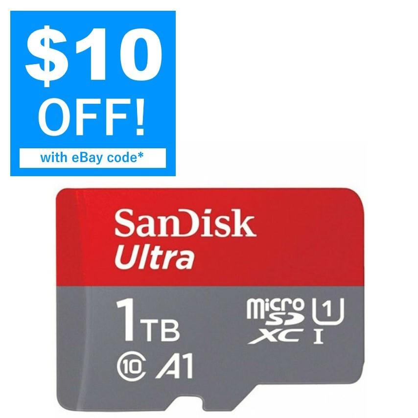 Sandisk Ultra 1tb Micro Sd Sdxc Card 120mb/s Mobile Tablet Memory Card