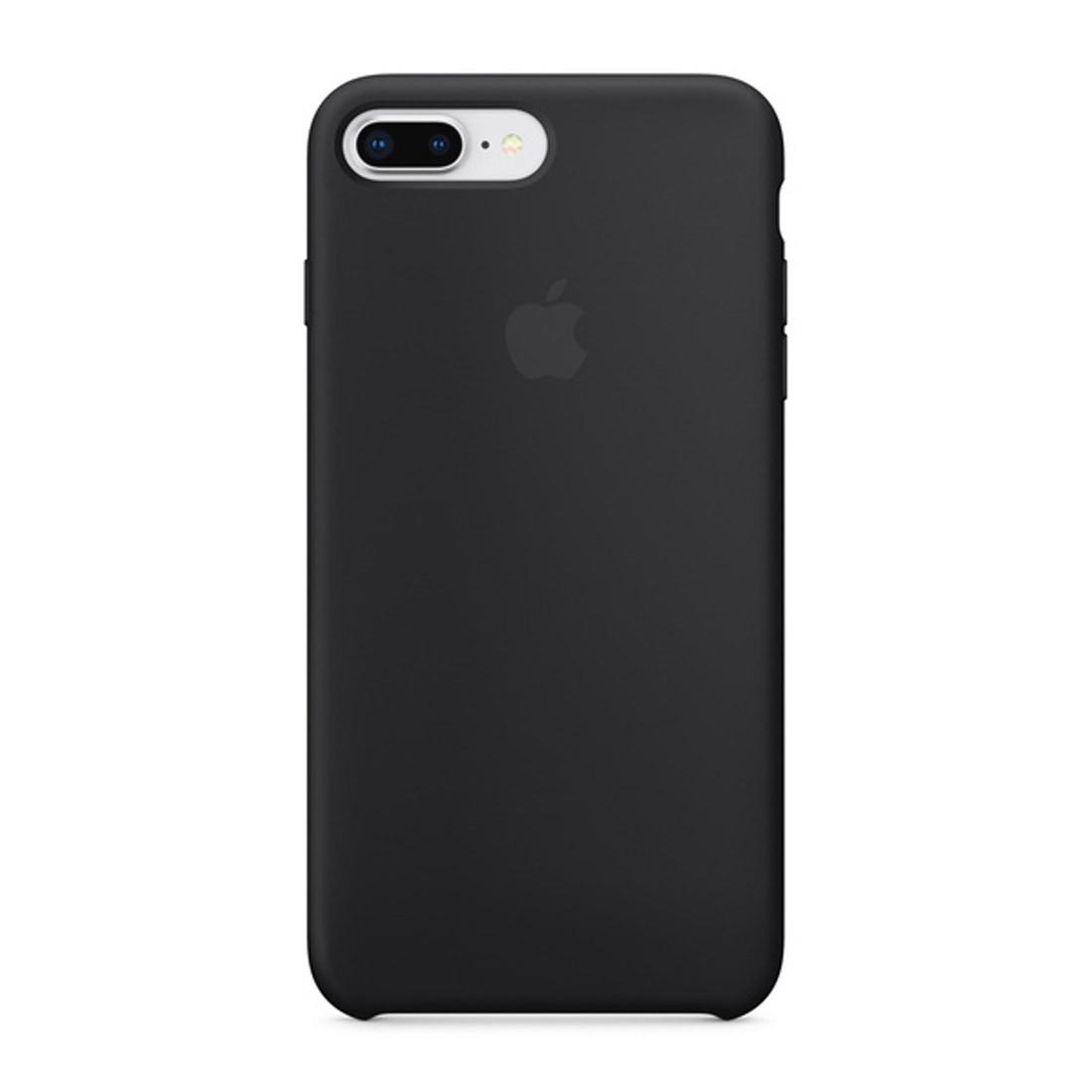 Apple Iphone 8 Plus / 7 Plus Silicone Case - Black