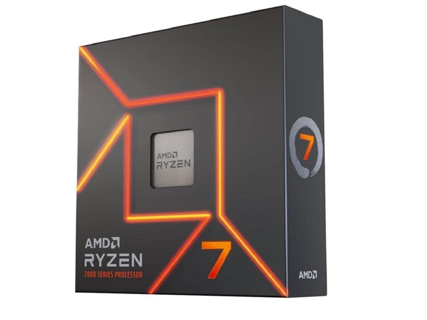 Amd Ryzen 7 7700x 8 Cores 16 Threads Up To 5.4ghz Processor Without