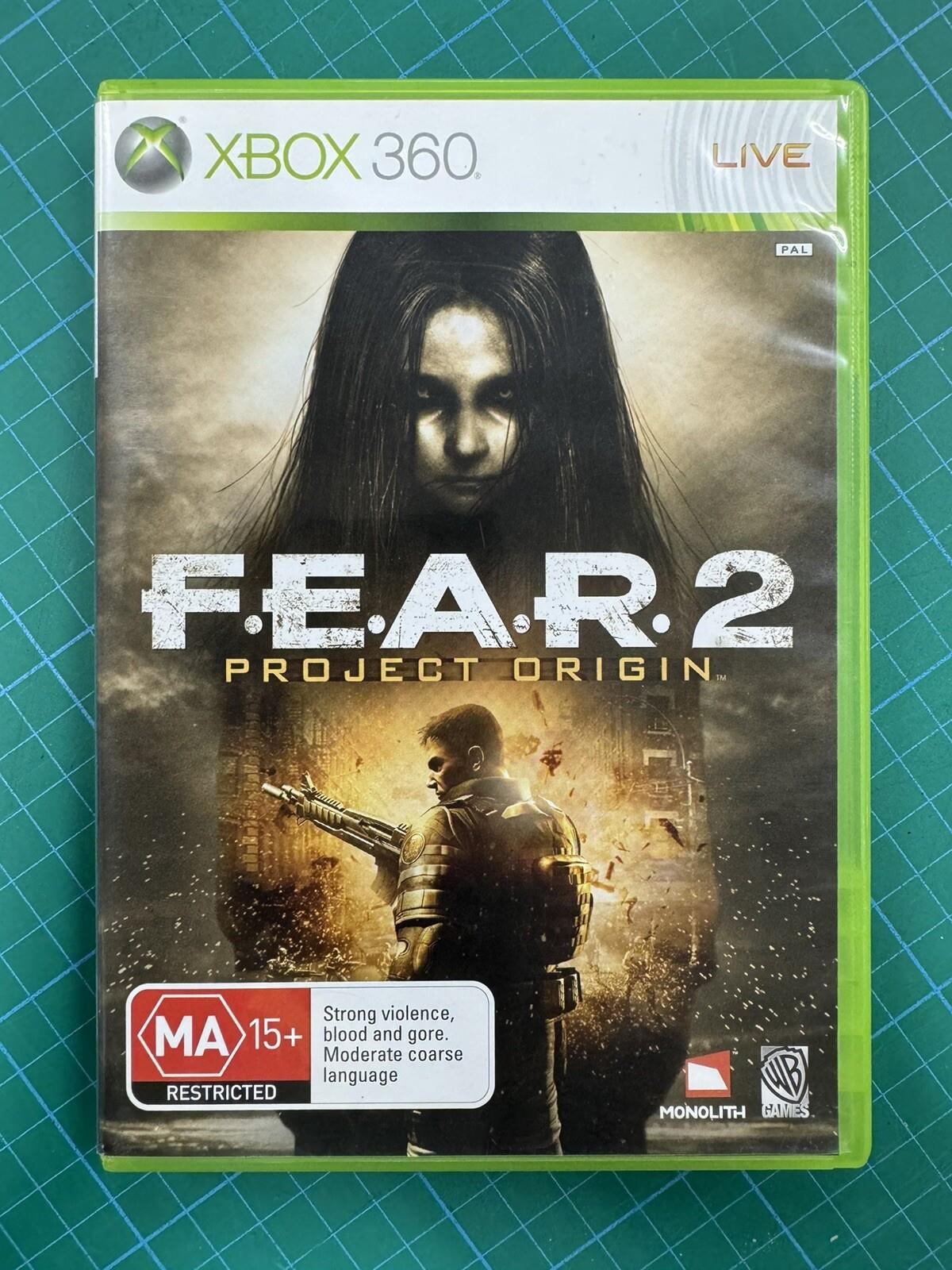 F.e.a.r. 2 Fear 2 Project Origin Microsoft Xbox 360
