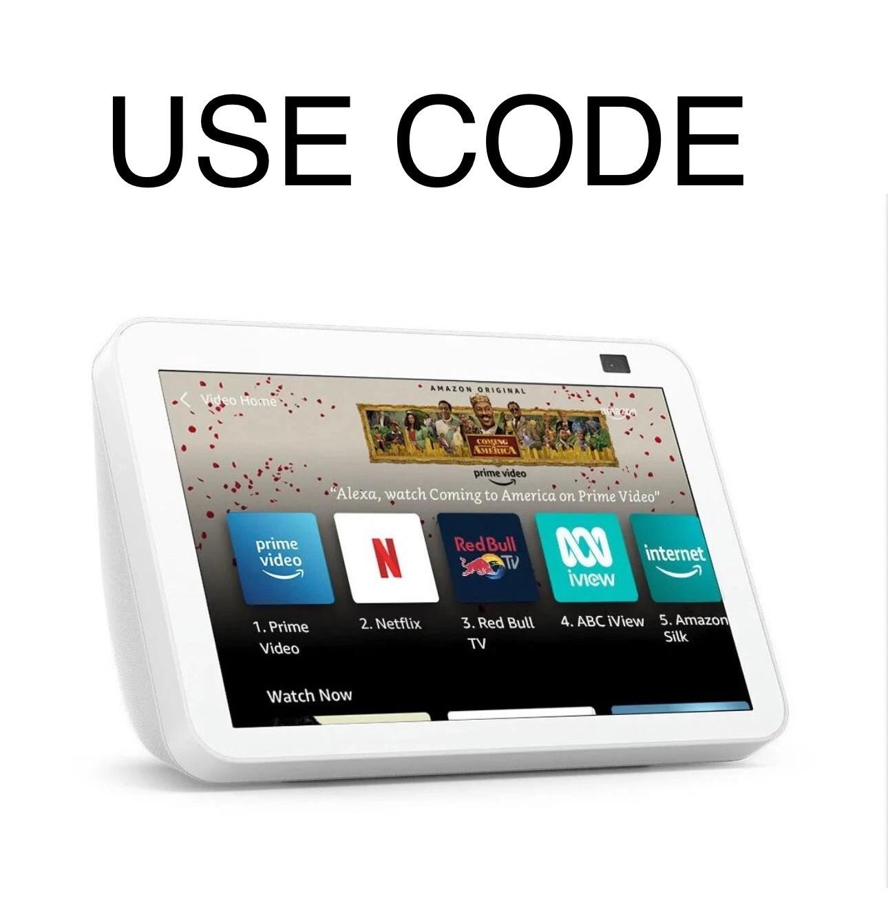 Amazon Echo Show 8 Hd Smart Display Speaker White Au Model Au Version