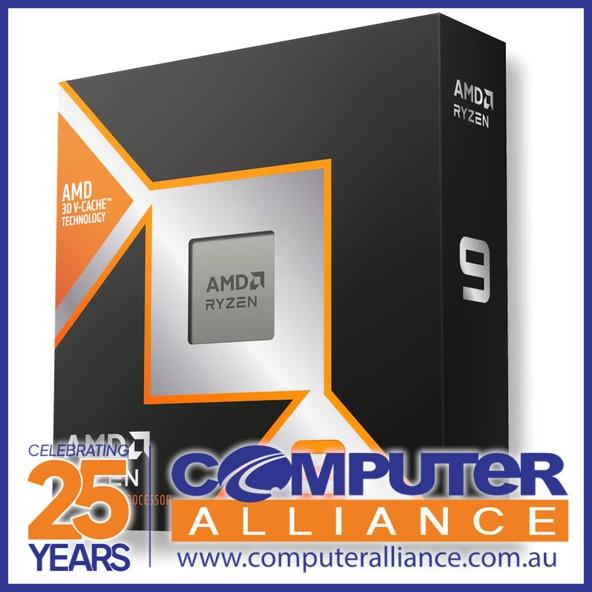 Amd Am5 Ryzen 9 9950x3d 16 Core 5.7ghz Cpu