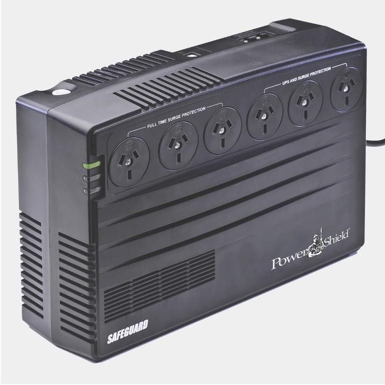 Powershield Safeguard 750va/450w Line Interactive Ups, Avr, Surge