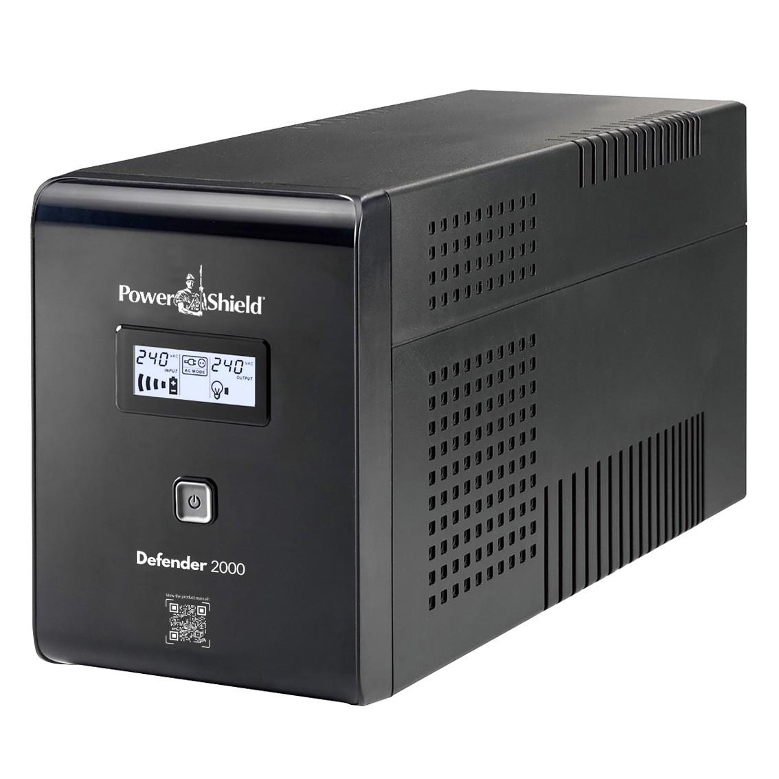 Powershield Defender 2000va/1200w Ups, Avr, Lcd Display, 6 Aus
