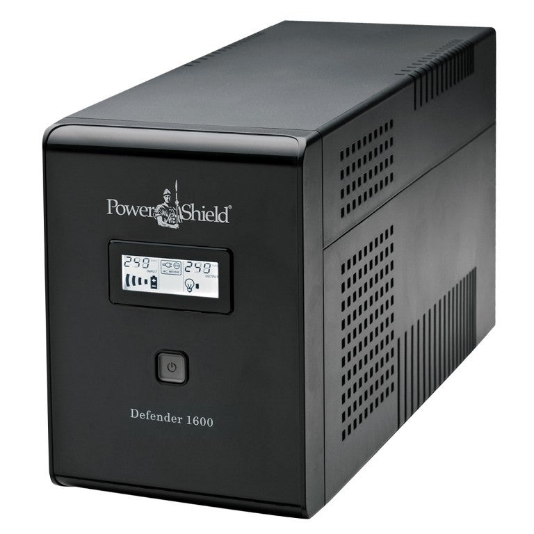 Powershield Defender 1600va/960w Ups, Avr, Lcd Display, 6 Aus Sockets,