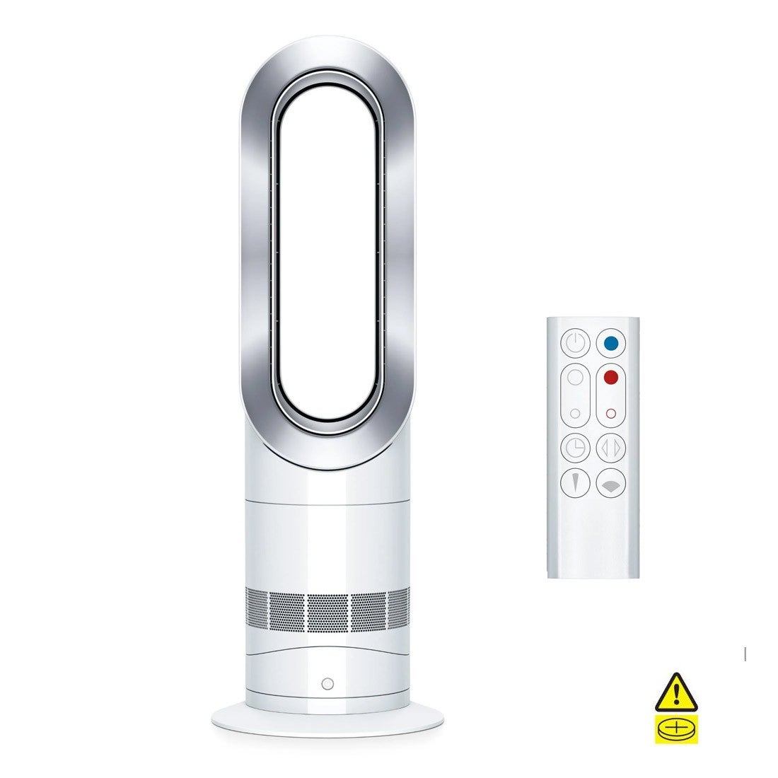 Dyson Am09 Hot+cool Fan Heater 464812-01 - White/silver