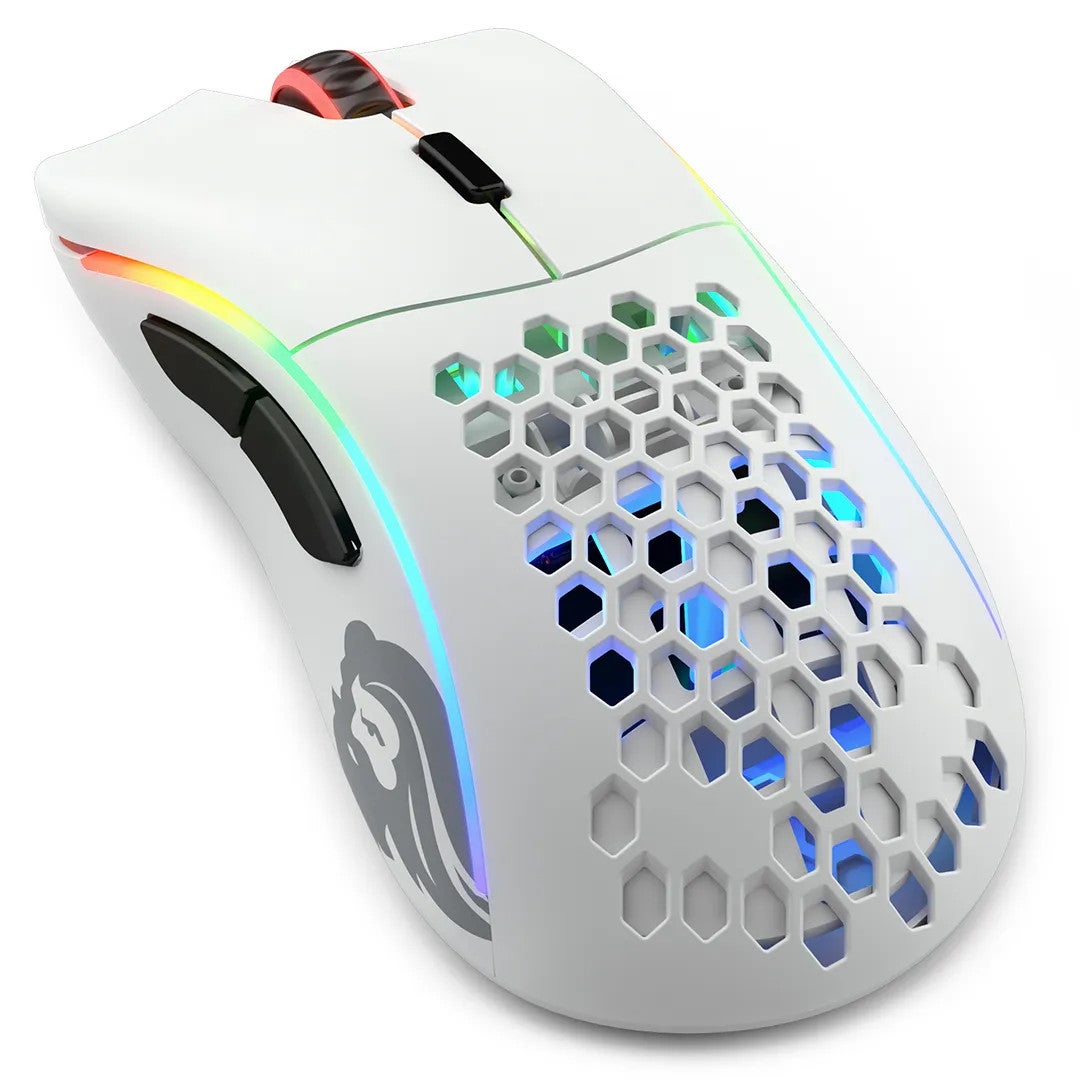 Glorious Model D Wireless Gaming Mouse Matte White