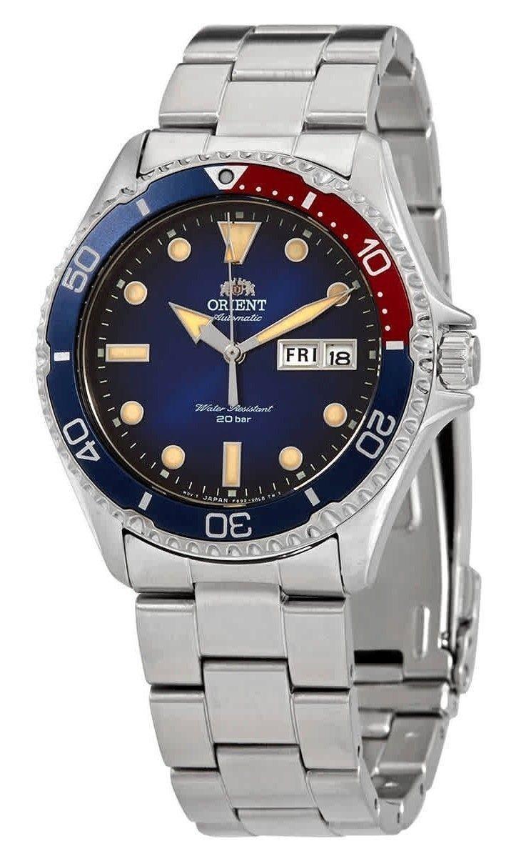 Orient Mako Kamasu Blue Dial Automatic Diver's Ra-aa0812l19b 200m