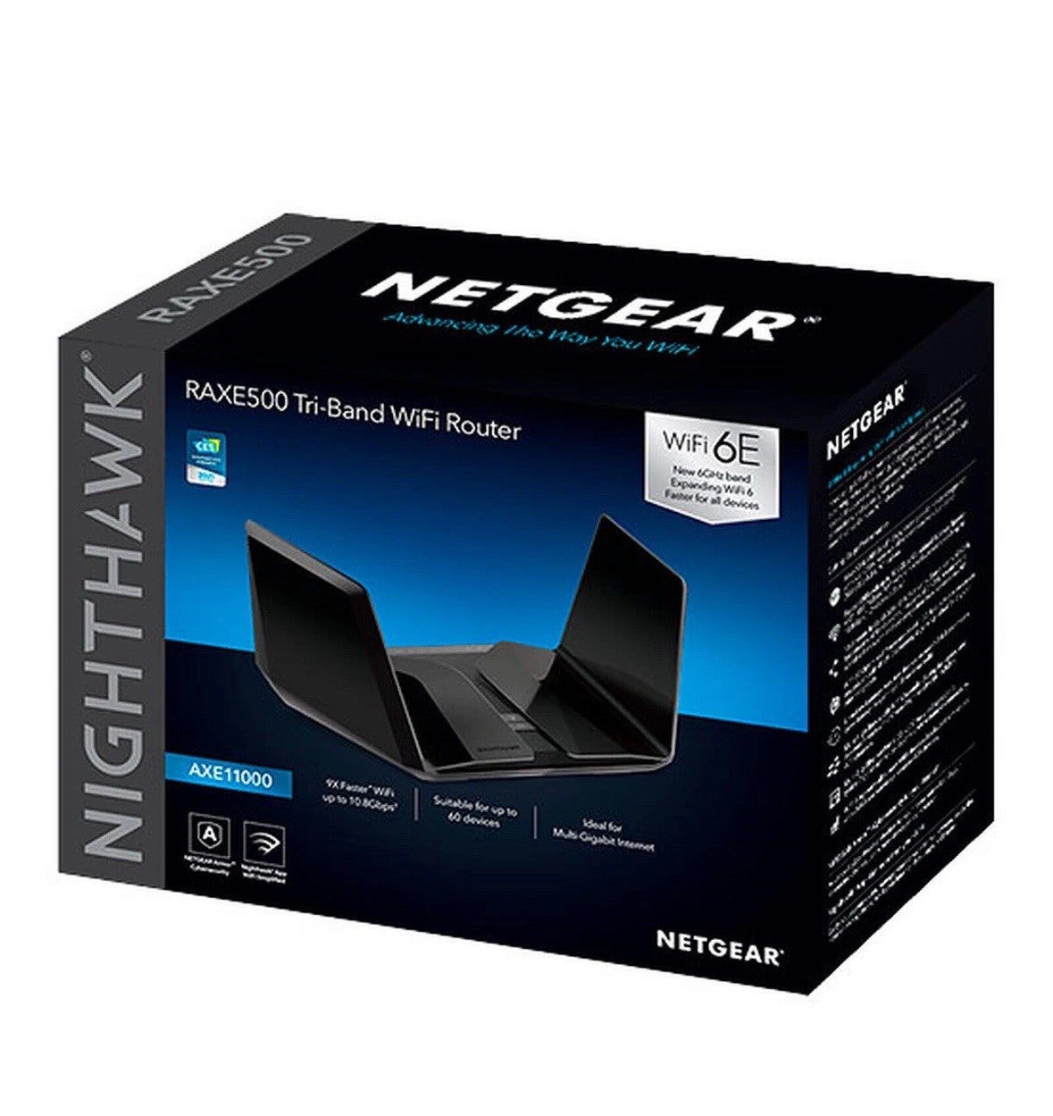 Netgear Nighthawk Ax12 12-stream Wifi 6e Router Raxe500 Axe11000