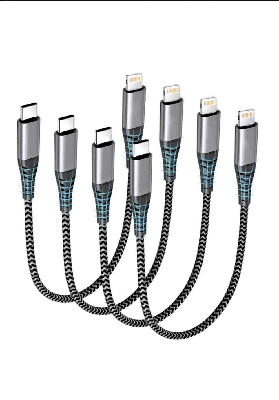 Apple Usb-c To Lightning 15cm Charging Cable For Iphone 14/13/12/11 -