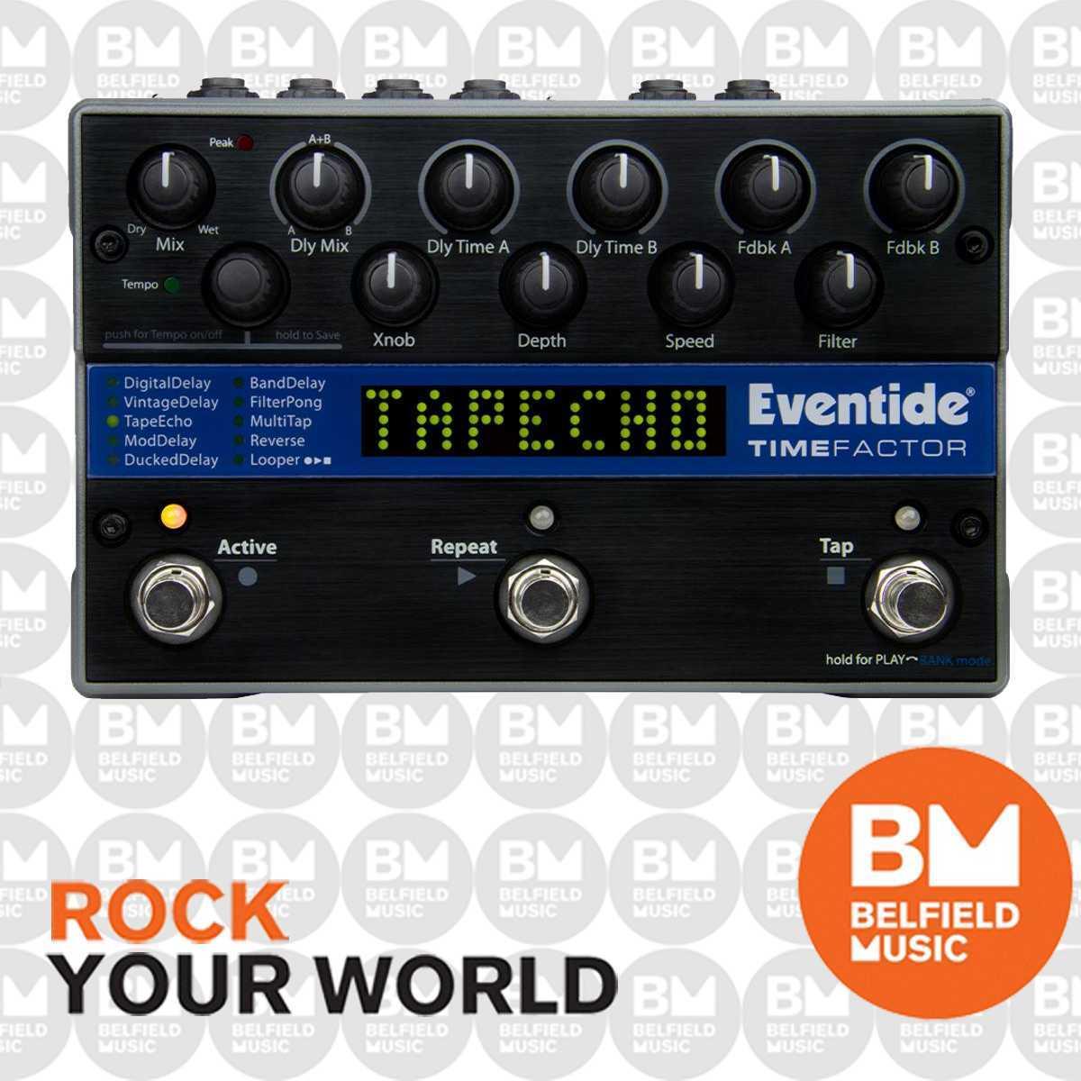 Eventide Timefactor Twin Delay & Looper Effects Pedal - Brand