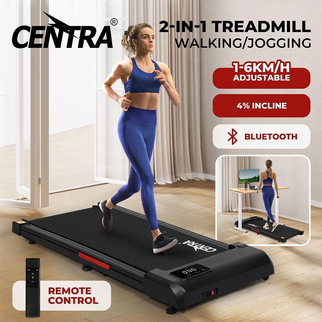 Centra Electric Treadmill Walking Pad Remote Control Fitness Home