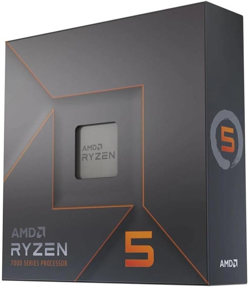 Amd Ryzen 5 7600x Zen 4 6-core 12-thread 4.7ghz Turbo Am5 Desktop Cpu