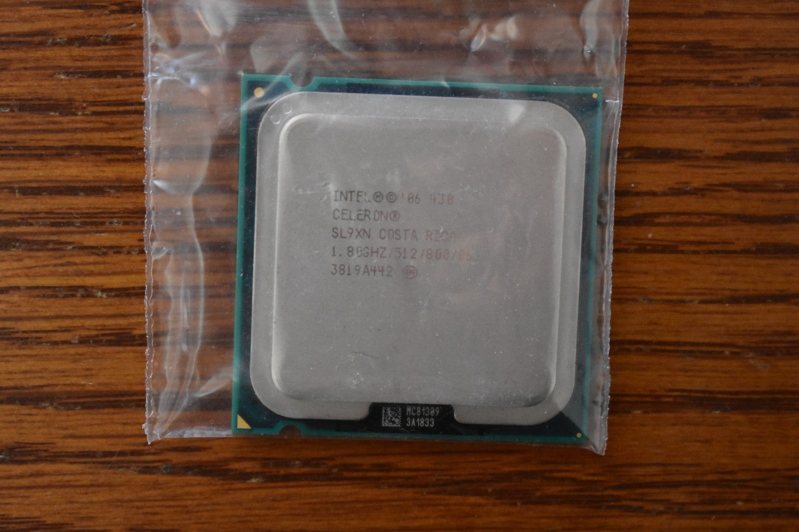 Intel Celeron 430 1.8 Ghz Cpu Processor Sl9xn Lga 775 Processor