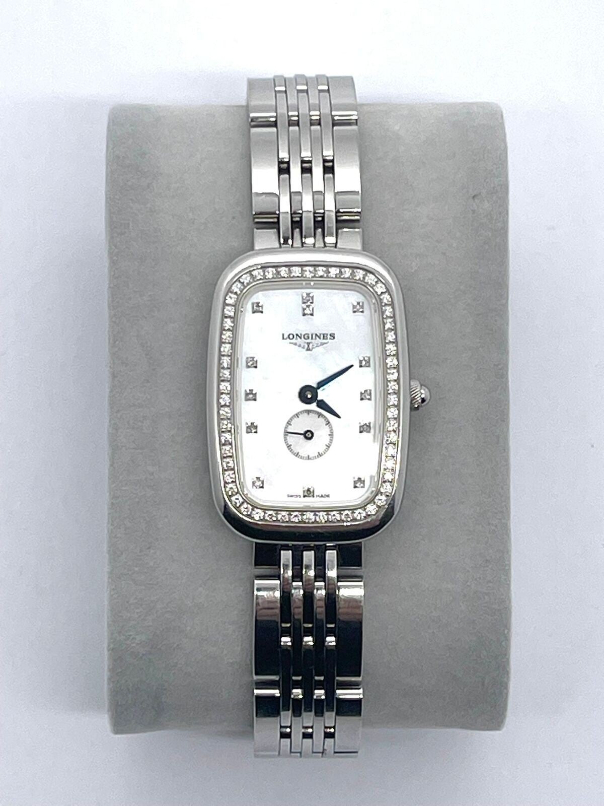Longines Equestrian L6.141.0.876 Diamond Ladies Swiss Quartz Watch