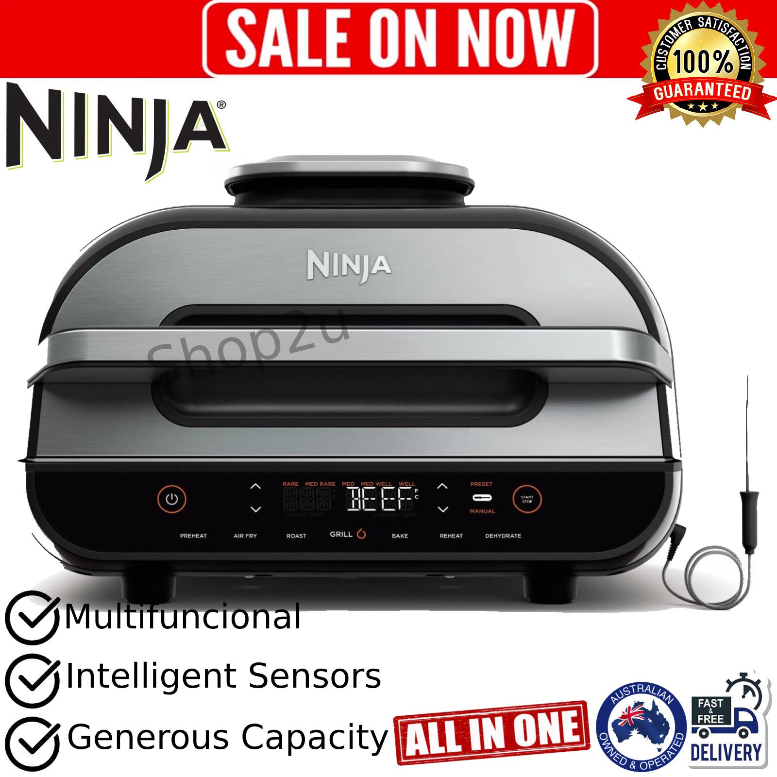 Ninja Foodi Smart Xl Grill & Air Fryer Pizza Oven Non-stick Bbq Bake