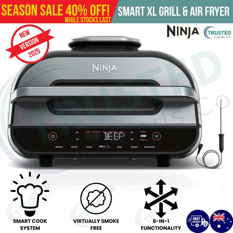 Ninja Foodi Smart Xl Grill & Air Fryer Pizza Oven Non-stick Bbq Bake