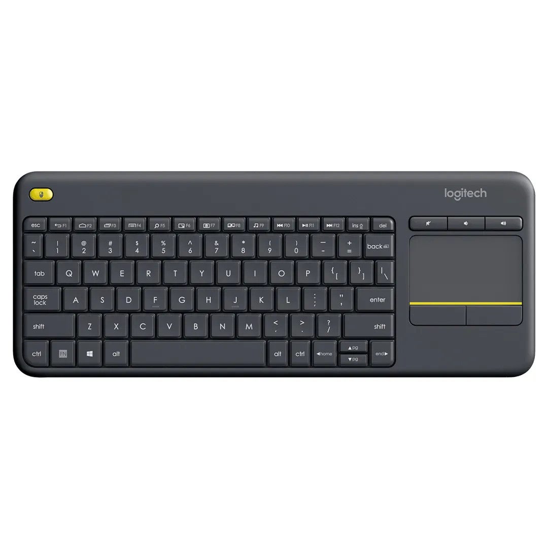 Logitech K400 Plus Wireless Touch Keyboard Black