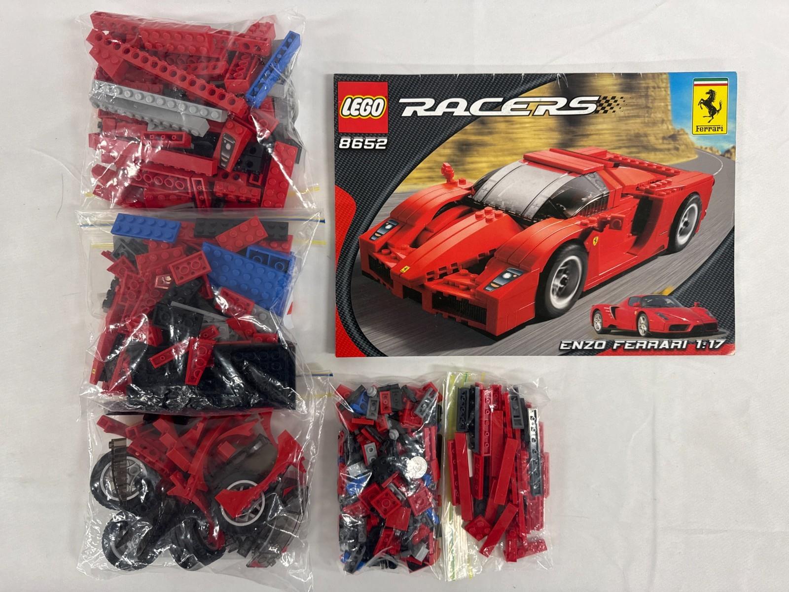 Lego 8652 Racers Enzo Ferrari With Instructions