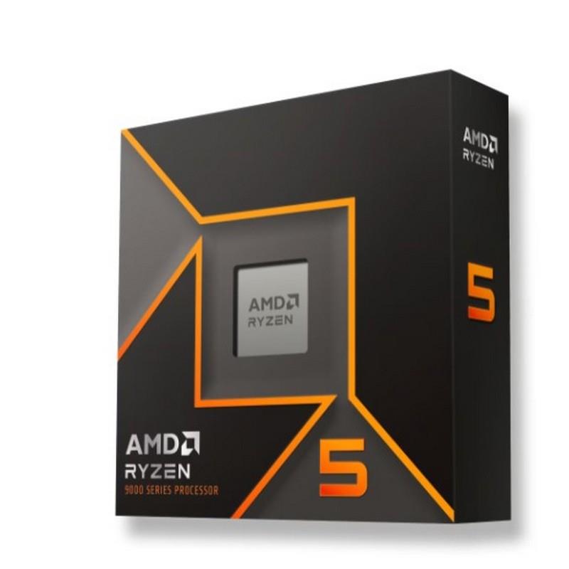 Amd Ryzen 5 9600x 6 Cores/12 Threads Am5 Cpu, 65w, Max 5.4 Ghz, Pcie