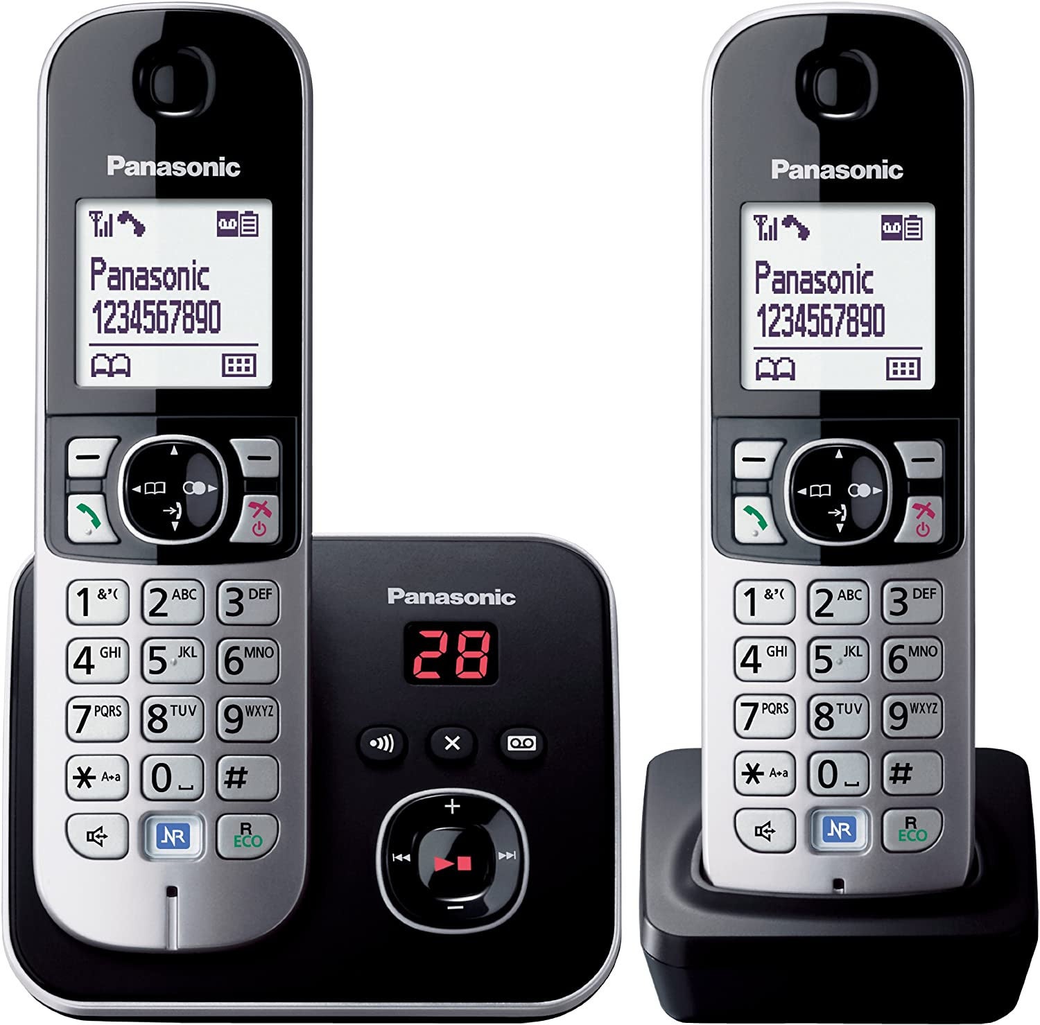 Panasonic Dect Digital Cordless Phone With Built-in Answering Machine