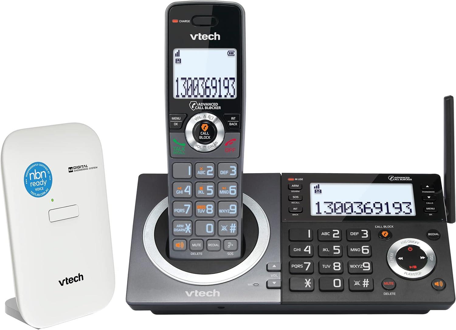 Vtech Executive Dual Keypad Cordless Bundle - Nbn Ready Phone System -