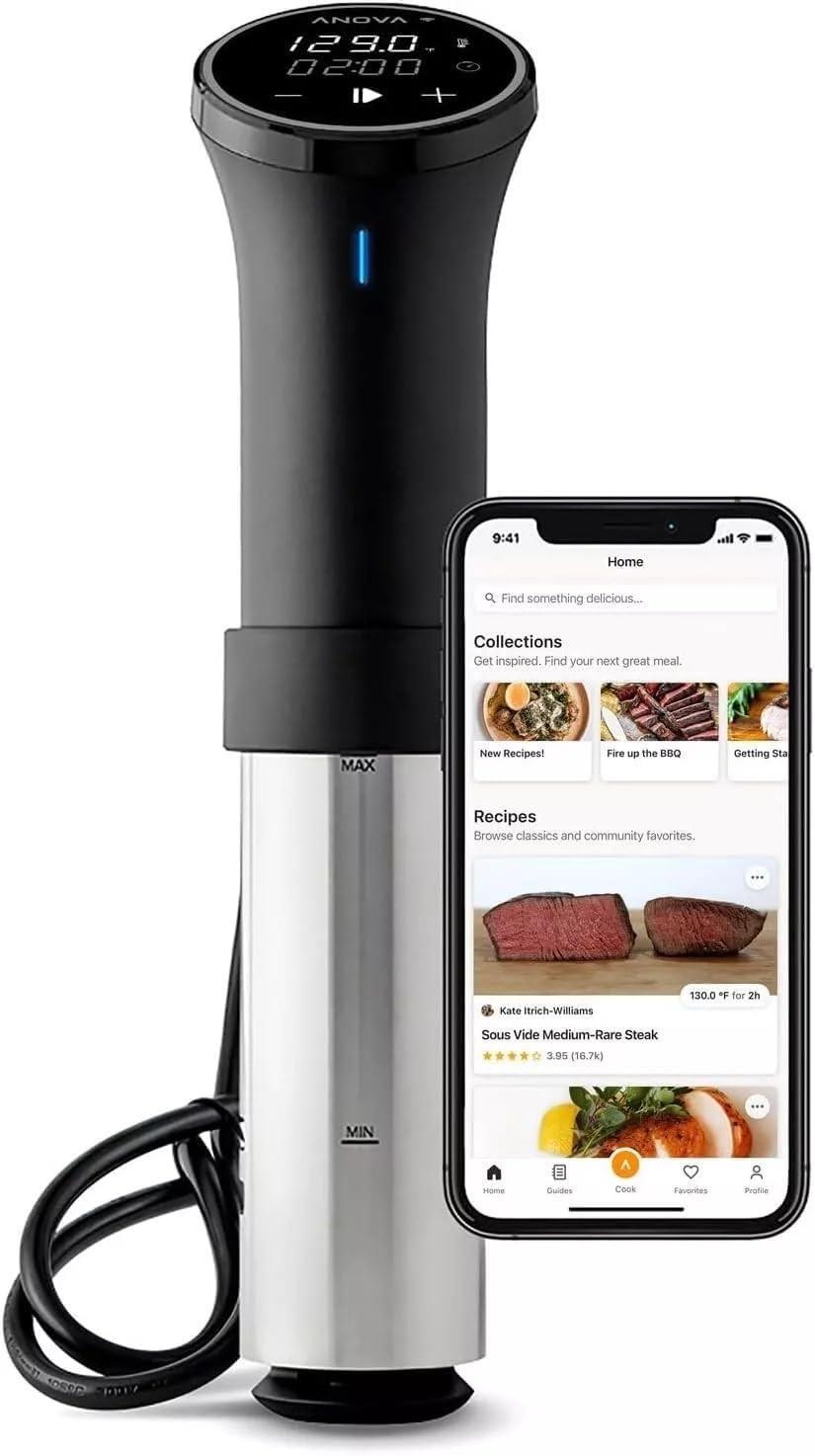 Anova Culinary Sous Vide Precision Cooker 3.0 (wifi), 1100 Watts