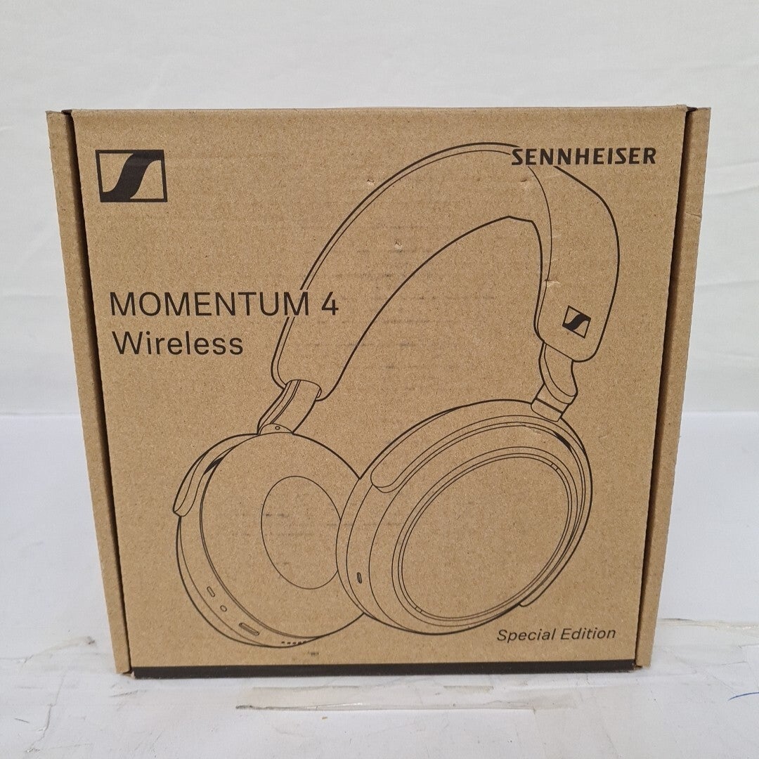 Sennheiser Momentum 4 Black Wireless Over-ear Headphones - B-grade