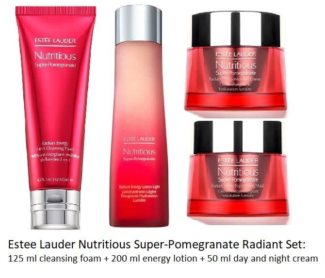 Estee Lauder Nutritious Super-pomegranate Radiance Cream Set - Value