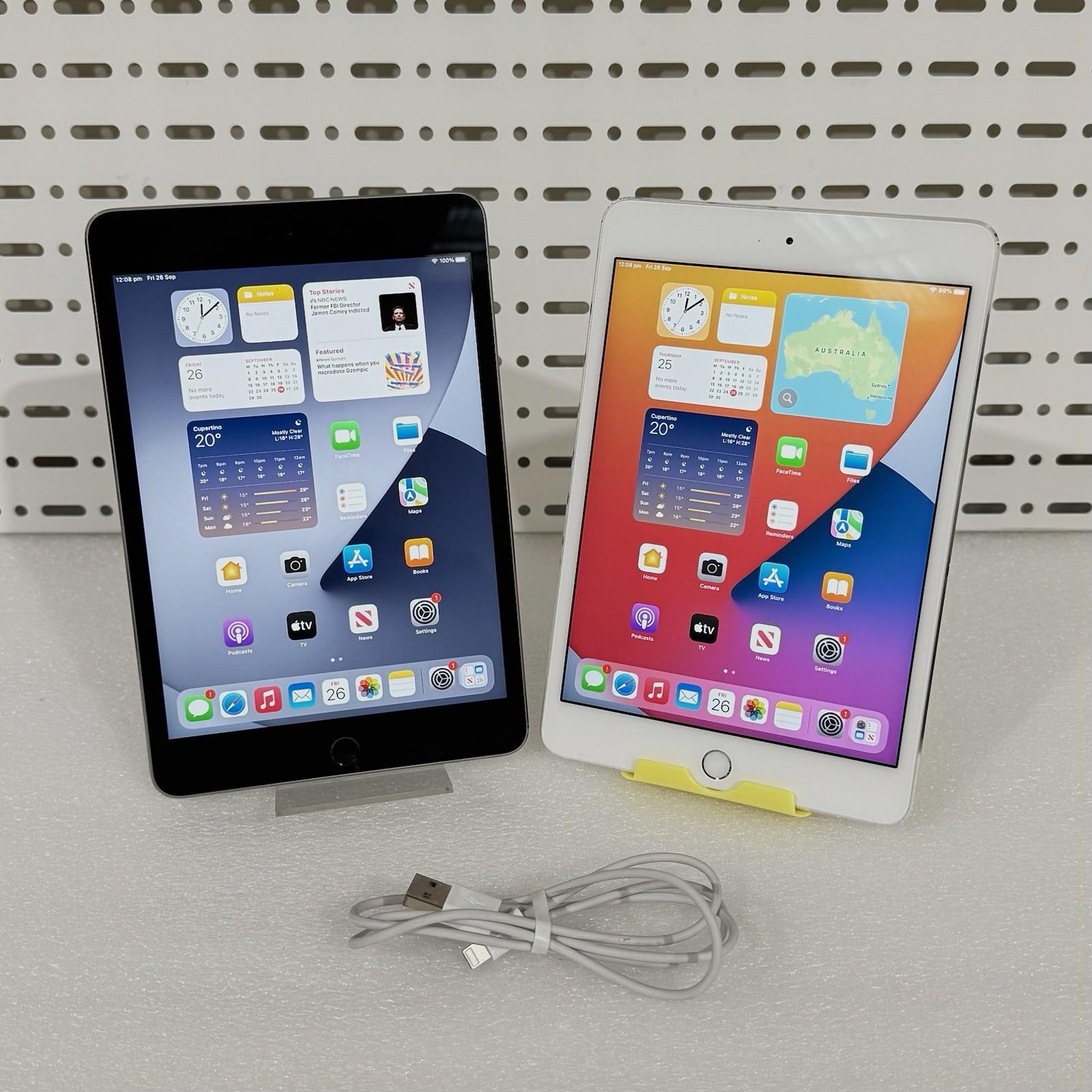 Apple Ipad Mini 4 7.9” - 128gb - Wi-fi - Unlocked - Space Grey &