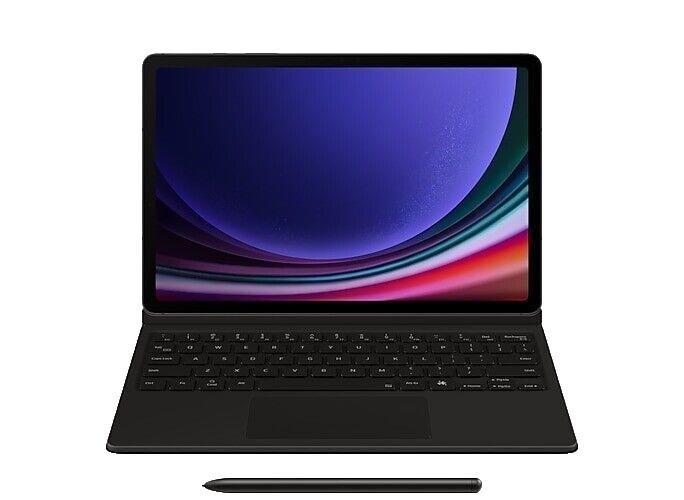 Genuine Original Samsung Book Cover Keyboard + Trackpad For Galaxy Tab