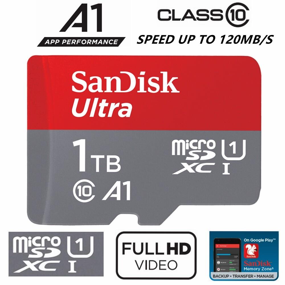 Micro Sd Card Sandisk 1tb Ultra Class 10 Sd Mobile Phone Camera A1