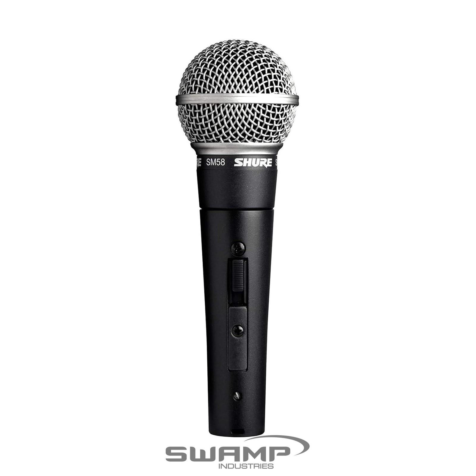 Shure Sm58s Dynamic Cardioid Vocal Microphone With On/off Switch