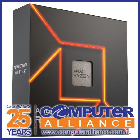 Amd Am5 Ryzen 5 7600x 6 Core 4.7ghz Cpu (no Cooler) 100-100000593wof