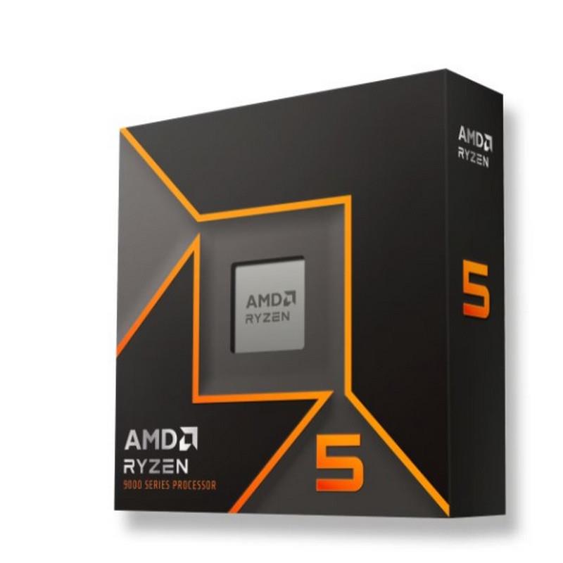 Amd Ryzen 5 9600x 6 Cores/12 Threads Am5 Cpu, 65w, Max 5.4 Ghz, Pcie