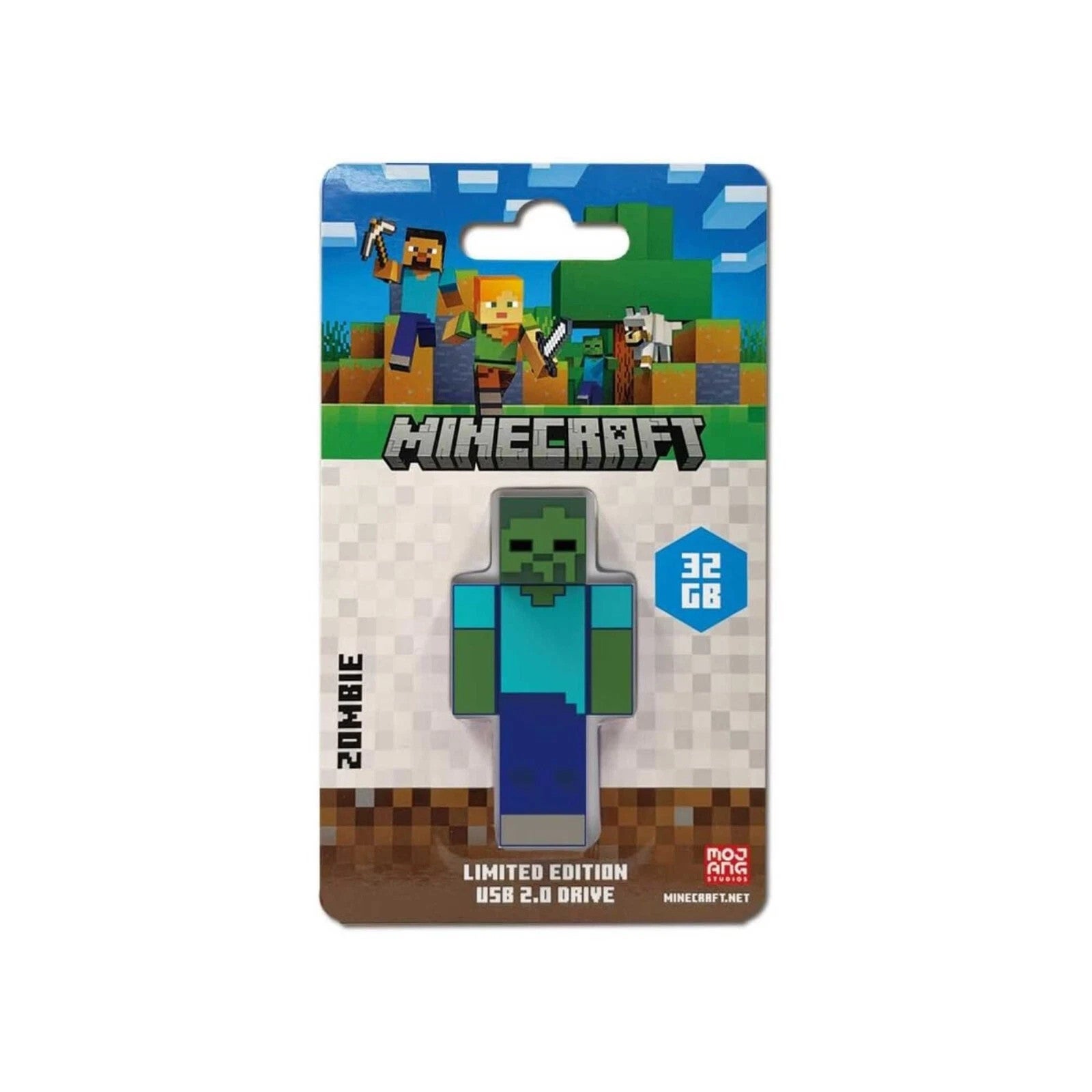 Verbatim Minecraft Limited Edition Usb 2.0 Drive 32gb - Zombie